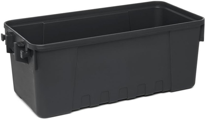 Spacious Lockable Plastic Storage Trunk - 31.6" x 23.7" for Secure Storage