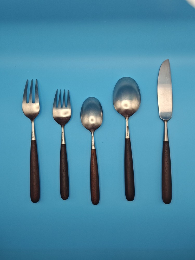 Lauffer Towle Palisander Vintage Flatware Place Setting MCM 5 pc.