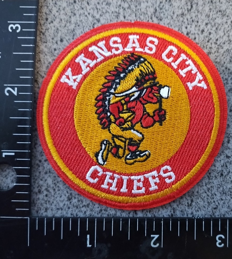 KANSAS CITY CHIEFS IRON ON PATCH