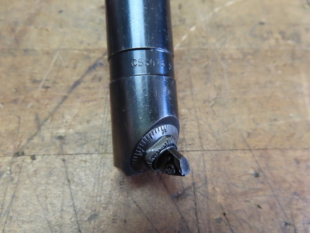 CSS075-5567 micro adjustable indexable fine finishing boring bar 3/4" shaft