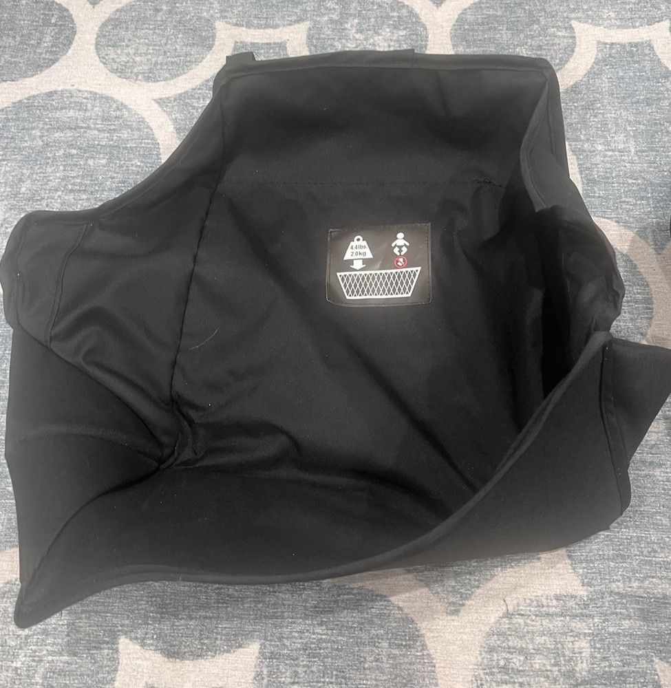 MomPush Lithe X2 Stroller Replacement Under Seat Storage Pocket - Black