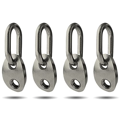 7100 Engine Lifting Bracket Set,5,500 lb Capacity Engine Lift 4 Sets Black
