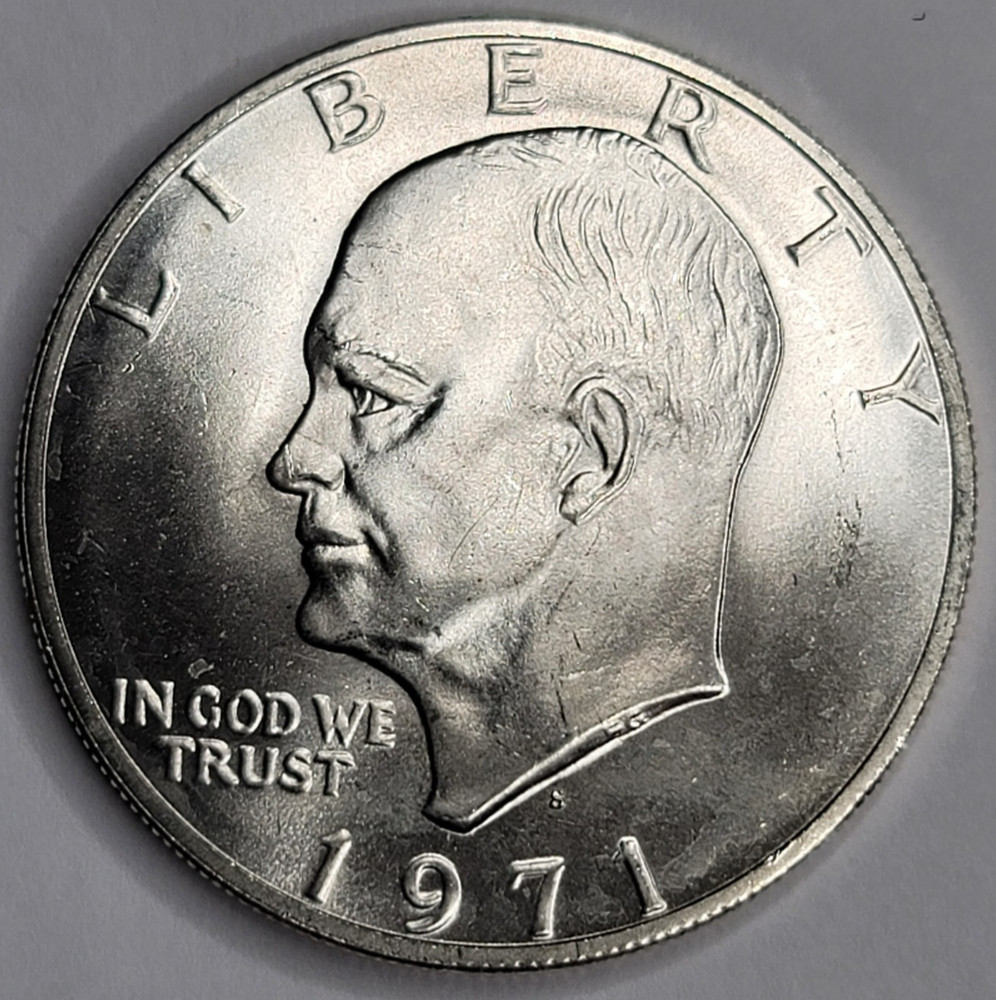 1971 S EISENHOWER 40% SILVER DOLLAR UNCIRCULATED