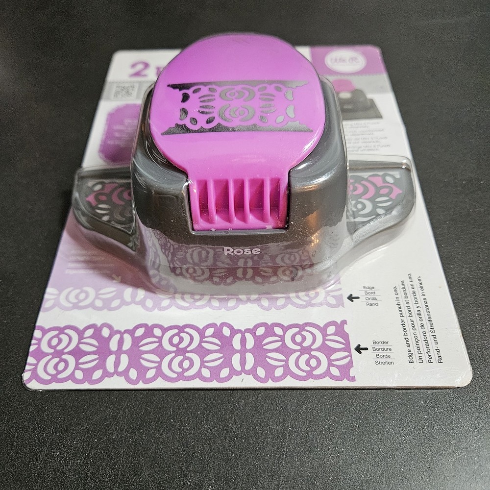 We R Memory 2 Edge Punch Rose Pink Sealed