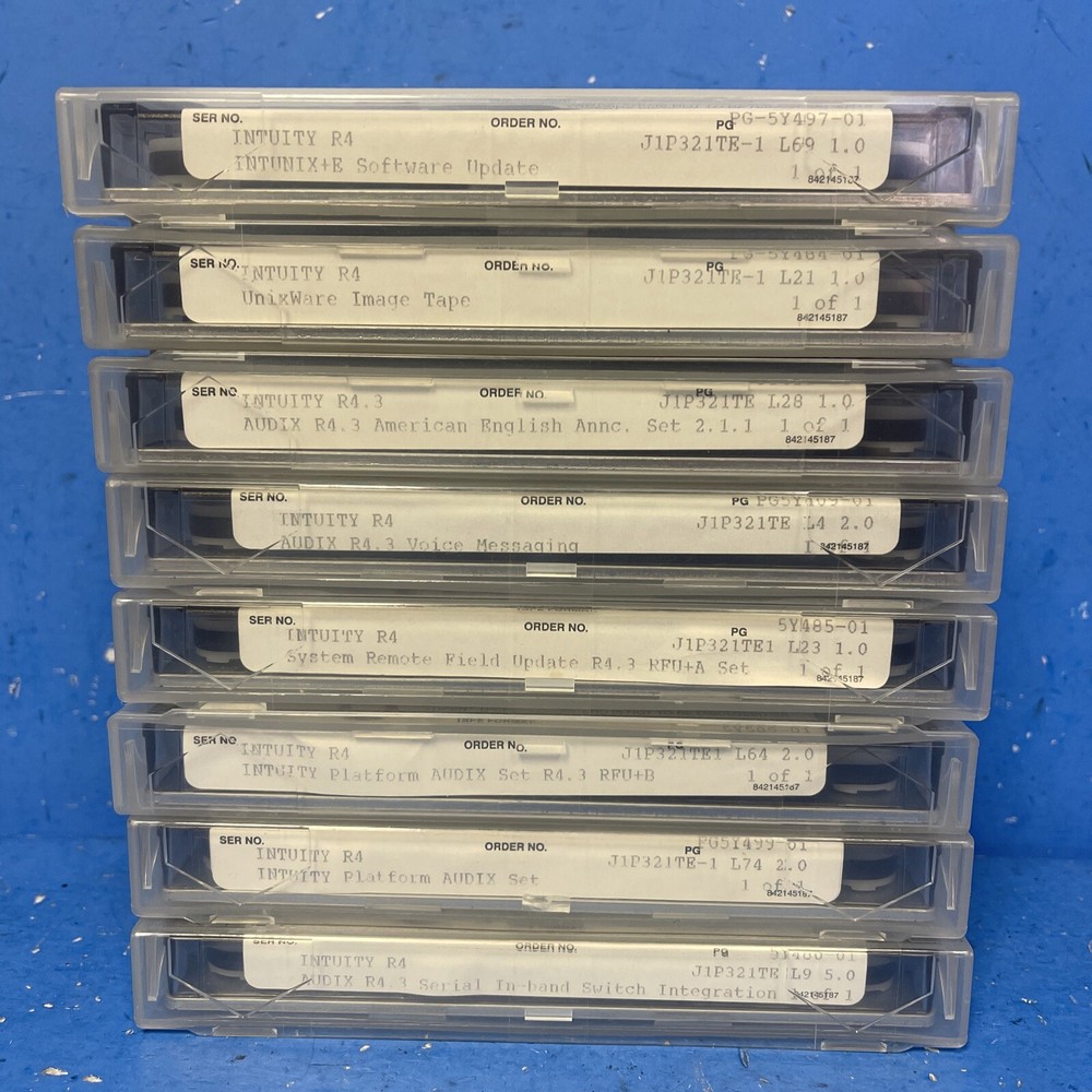 LUCENT TECHNOLOGIES  0714111797 INTUNIX+E SOFTWARE UPDATE PG-5Y497-01 " READ"