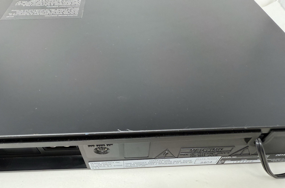 Denon DCD-1100 CD Player ~ Works ~ No Remote