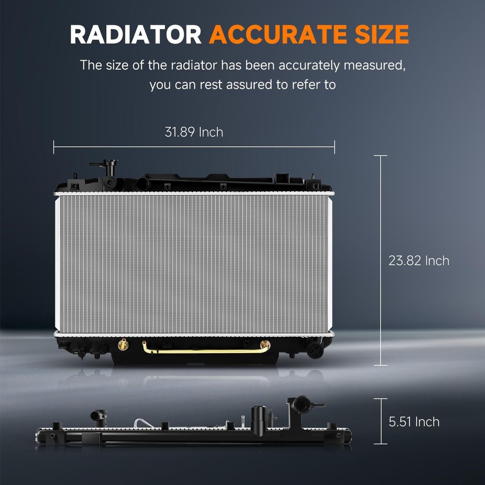Radiator Replacement for 2001-2003 RAV4 2.0L