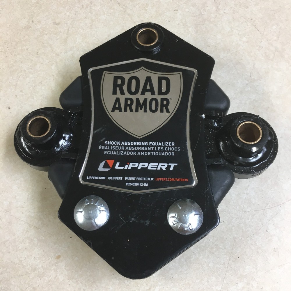 1 Only - Lippert Road Armor Black Tandem Axle Shock-Absorbing Trailer Equalizer