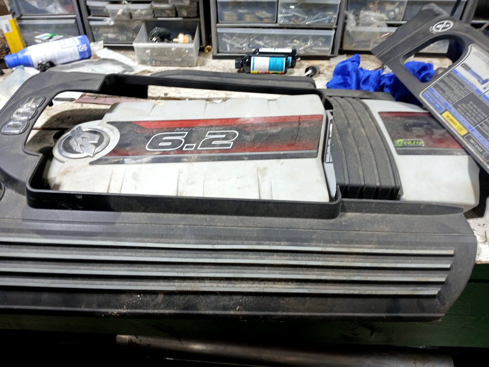 Mercruiser 6.2 Mpi engine covers