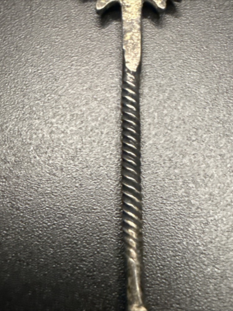Vtg Tiny Palm Tree Salt Spoon 2.5”