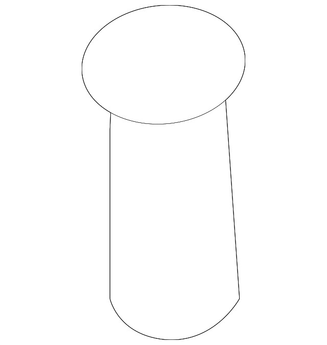 Genuine Nissan Engine Cover Stud 14070-1LA1A