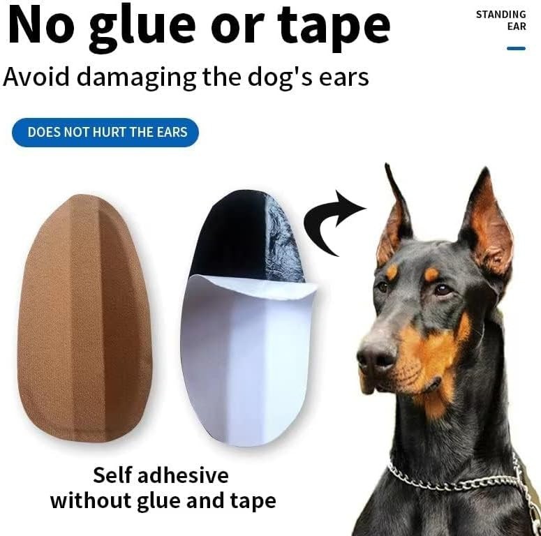 Dog Ear Support Stickers for Doberman Fixing Vertical Holder Correction Tool