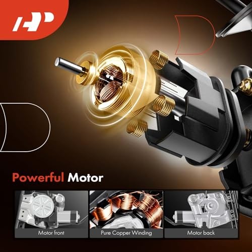 Power Window Regulator with Motor Replacement for Lincoln LS Front Driver(LH)