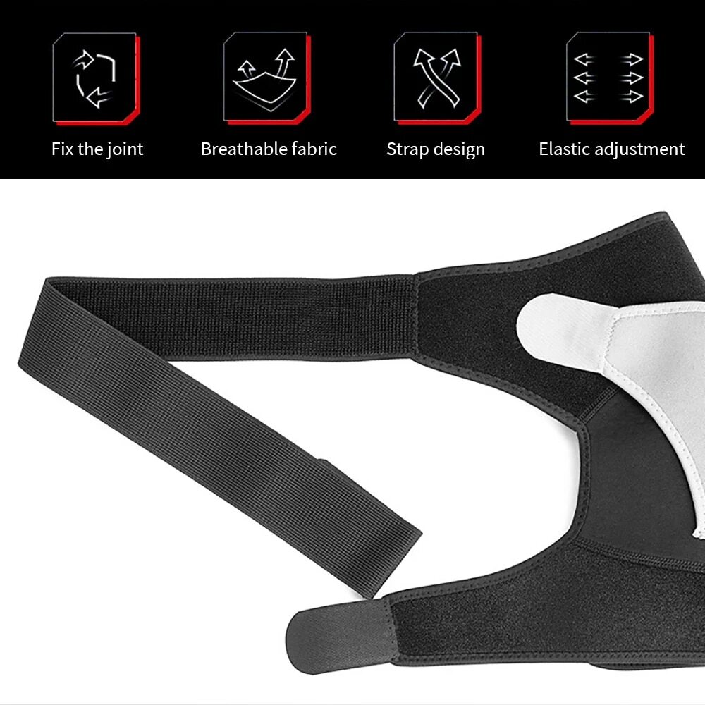 Adjustable Orthopedic Shoulder Bandage Brace Therapy Back Shoulder Support Wrap