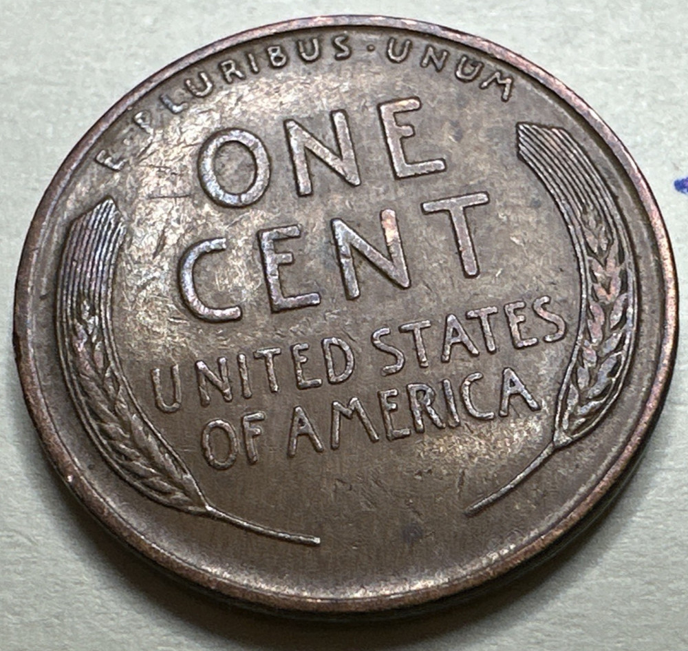 1937 1C Lincoln Cent WHEAT PENNY 2183X