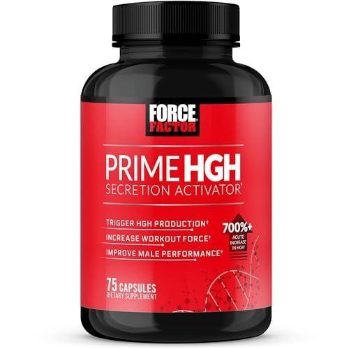 Force Factor Prime Hgh Secretion Activator, Hgh Supplement for Men with Studied