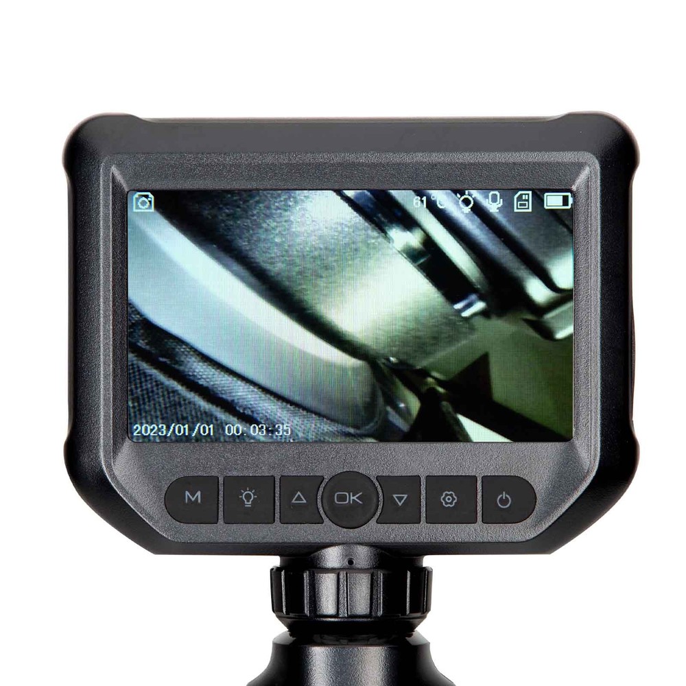 Two-Way Articulating Borescope Camera with Light Endoscope Inspection Camera