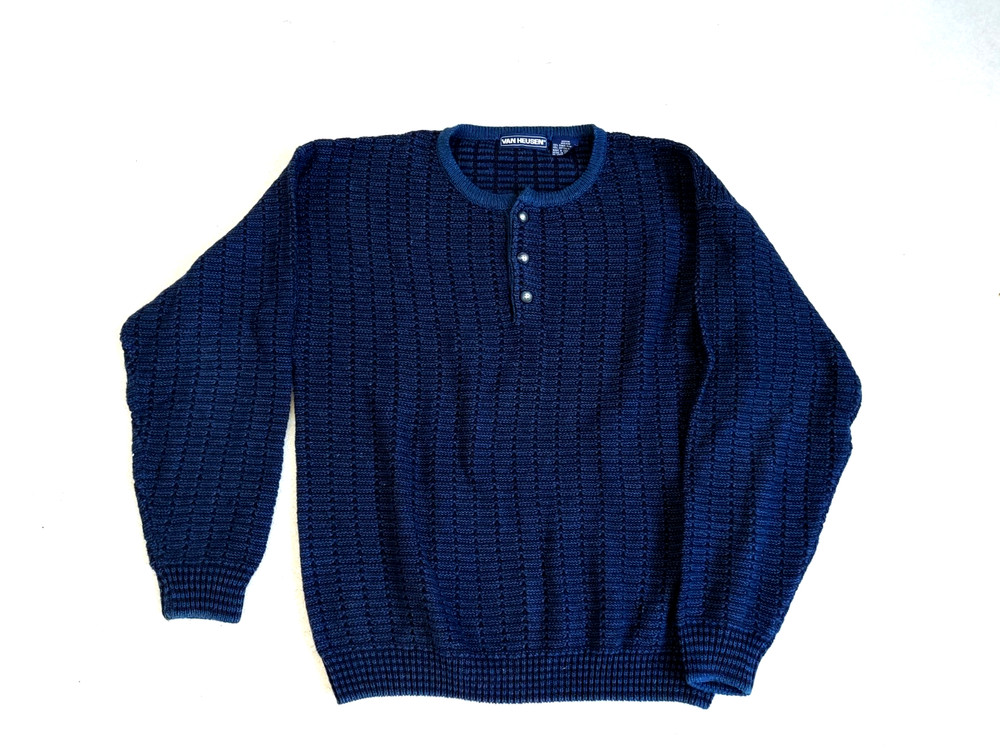 MENS SAPPHIRE BLUE SWEATER   SHARP!!!!