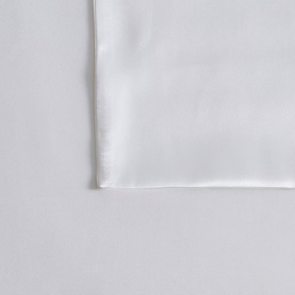 King Mulberry 100% Silk Pillowcase White