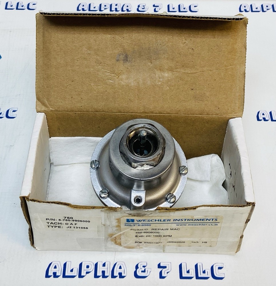 WESTCON 750 Type J2 – DC Tachometer Generator
