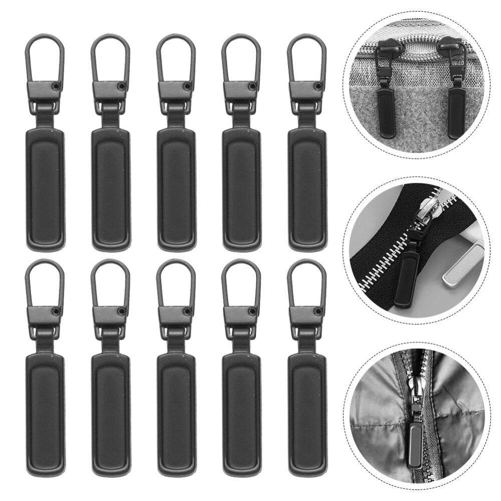 12PCS Bag Garment Zipper Puller Removable Zipper Backpack Zipper Tabs