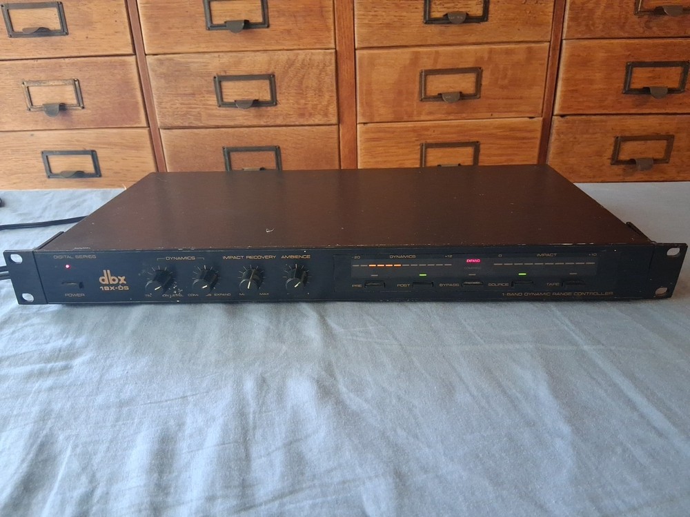 Vintage DBX 1BX-DS Dynamic Range Controller WORKING