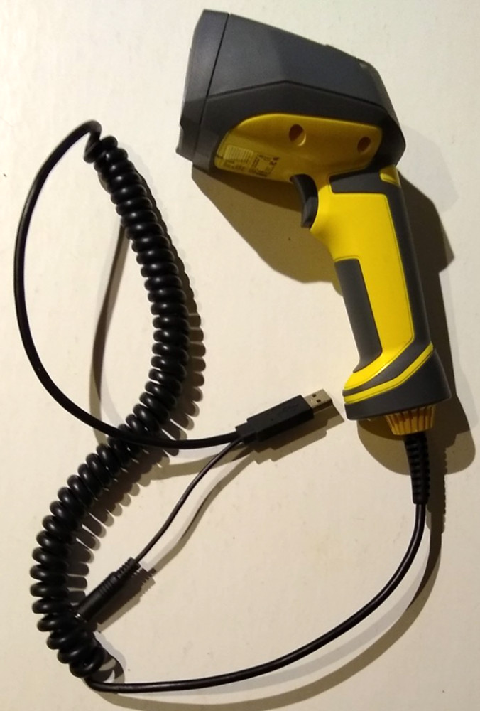 Cognex DM8600 825-10187-IR-D Handheld Barcode Scanner Reader IR Illumination DPM