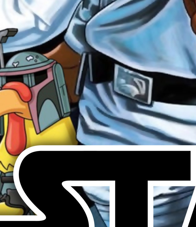 Star Wars DE Blue Harvest Alternate Translite HIGHEST QUALITY RESOLUTION!