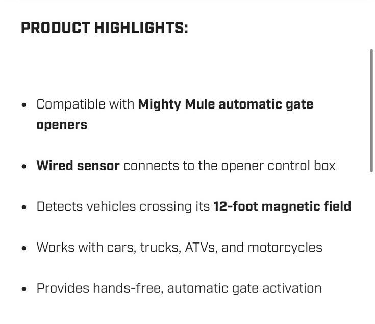 GTO/PRO Residental access System-100’ exit wand
