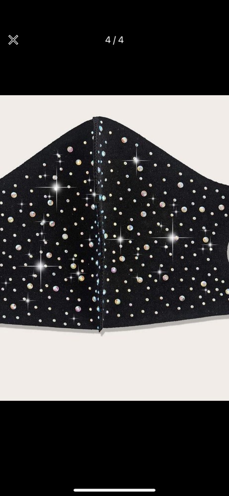 bling face mask reusable