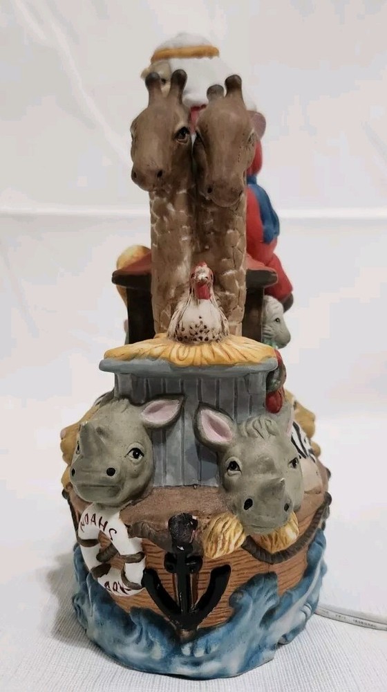 Noah's Ark Tabletop Nursery Childrens Room Tabletop Nightlight