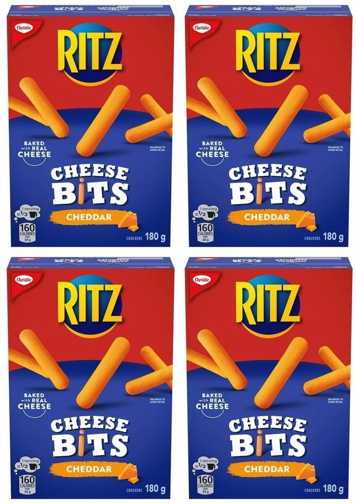 Ritz Cheese Bits Crackers, 180g (4 Pack)