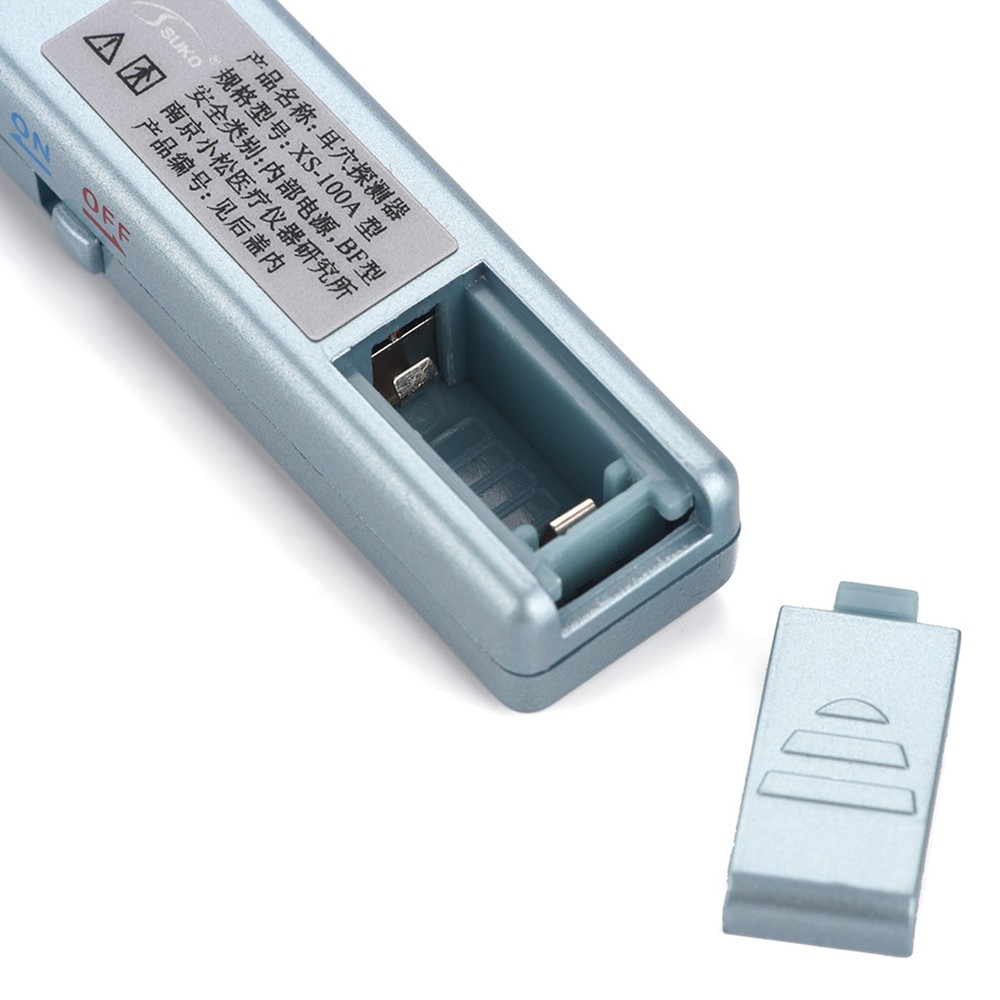 Auricular Points Detector Automatic Ear Detection Pen Warning Sound Acupressure⊹