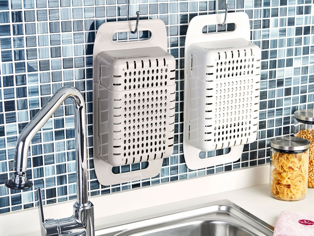 Over The Sink Strainer, Colander with Extendable Handles, 4.7 Quart