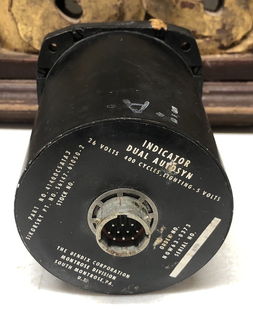 Bendix Corp Torque Indicator Guage 41400C5A1A3 N0W63-0373