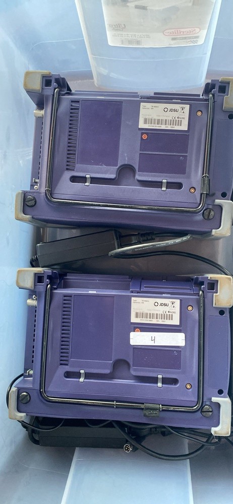2 JDSU T-BERD 6000A TESTERS