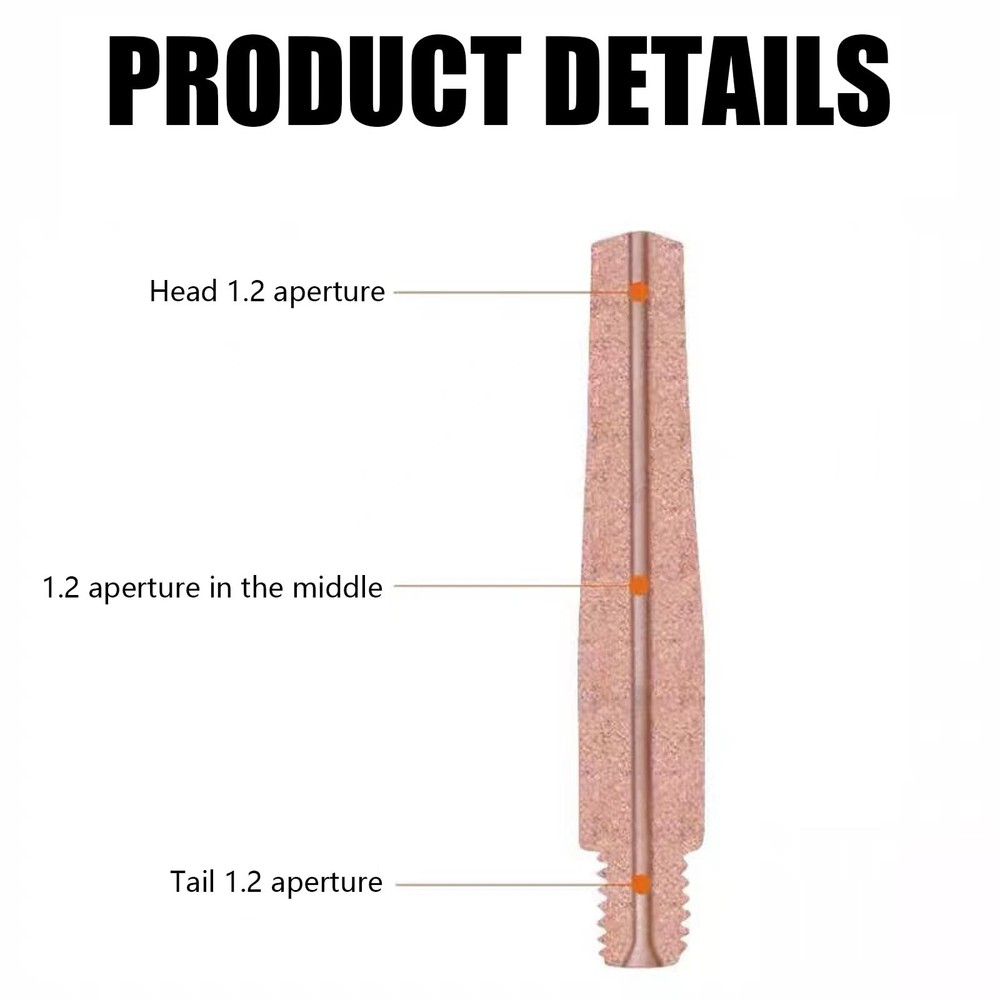 10Pcs Welding Nozzle Tips Diffuser Connectors Holders Torch Welding Nozzle 0....