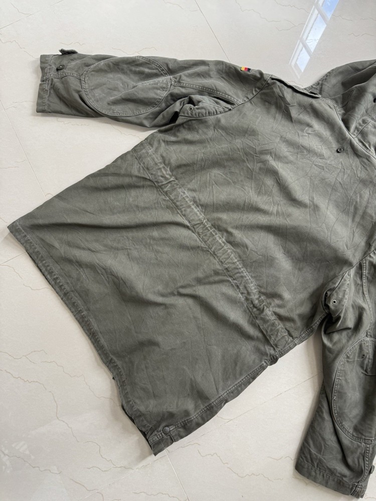 German Army Olive Drab Lined Parka Vtg 70s