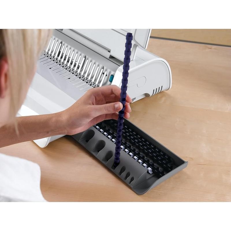 Binding Machine Comb Punch Manual Up to 20 Sheets Binds 300 Sheets Edge Guide US
