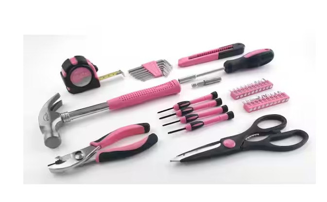 General Tool Set in Pink (39-Piece)