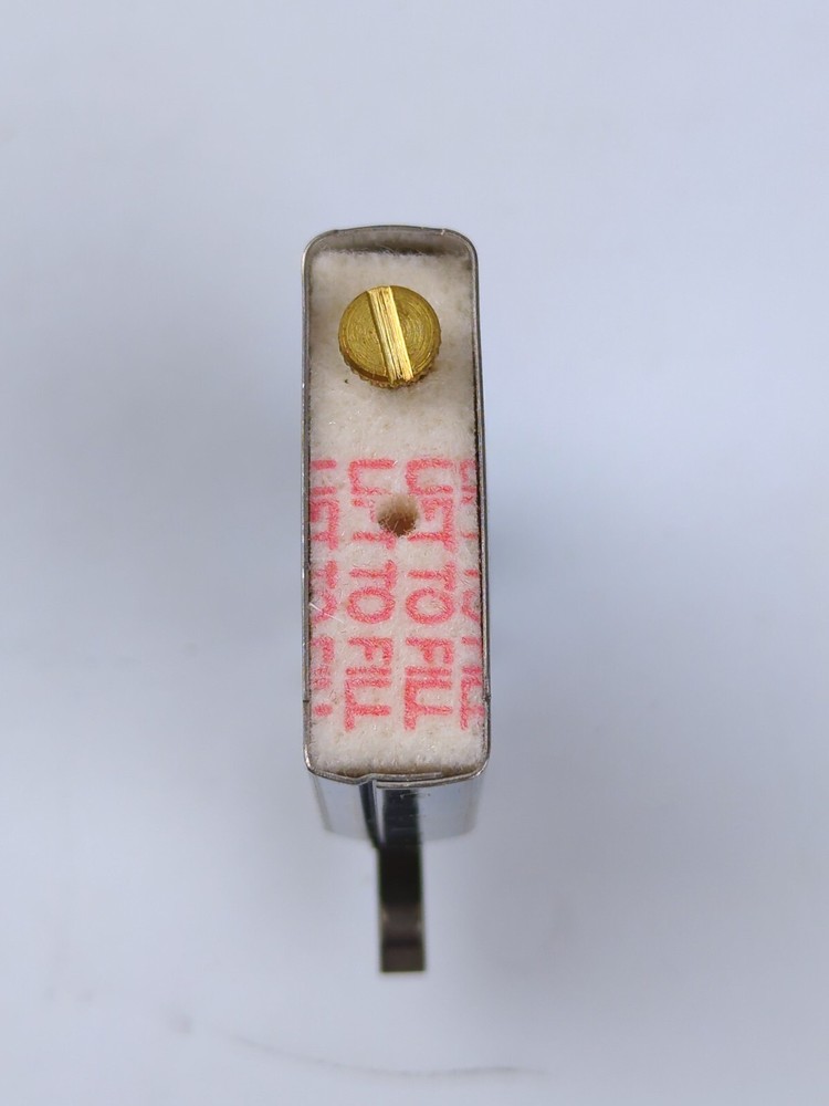 ZIPPO Chrome Plated REPLACEMENT Lighter INSERT - NEW, Never Fired! Vintage 2012