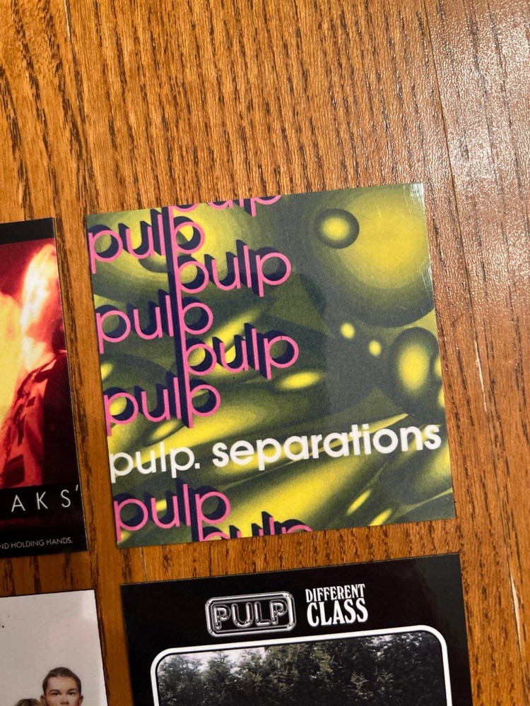 Pulp fridge magnets