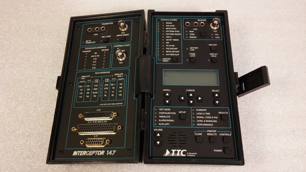 TTC Interceptor 147 Communications Analyzer