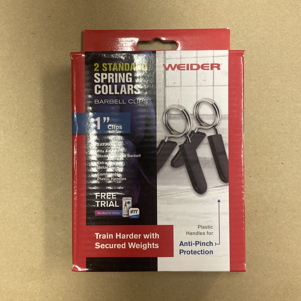Weider Spring Lock Collar for 1" Standard Barbell