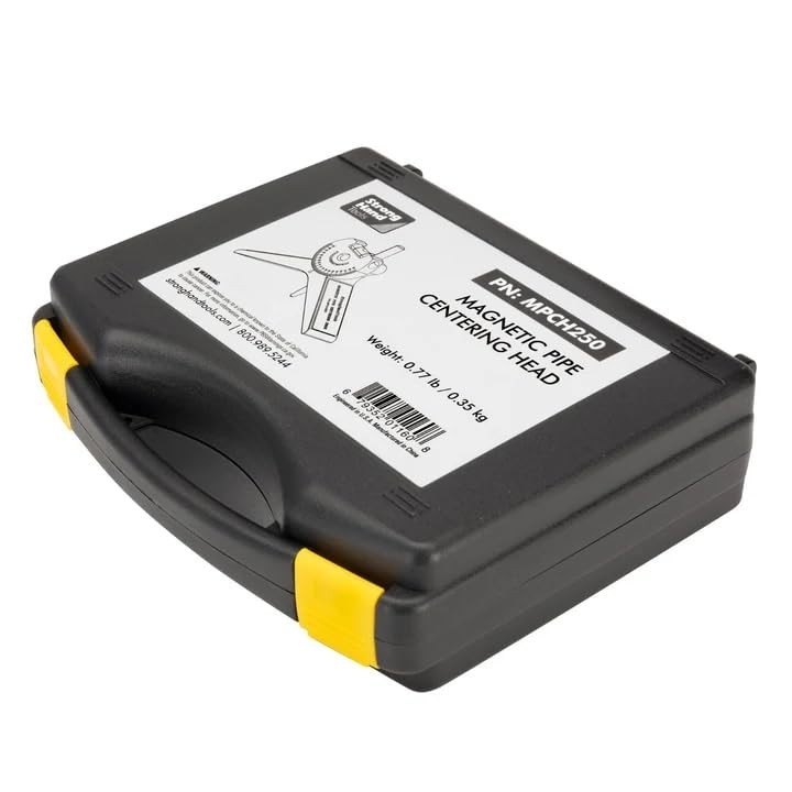 Magnetic Pipe Centering Tool - 360° Rotatable Dial - Aluminum