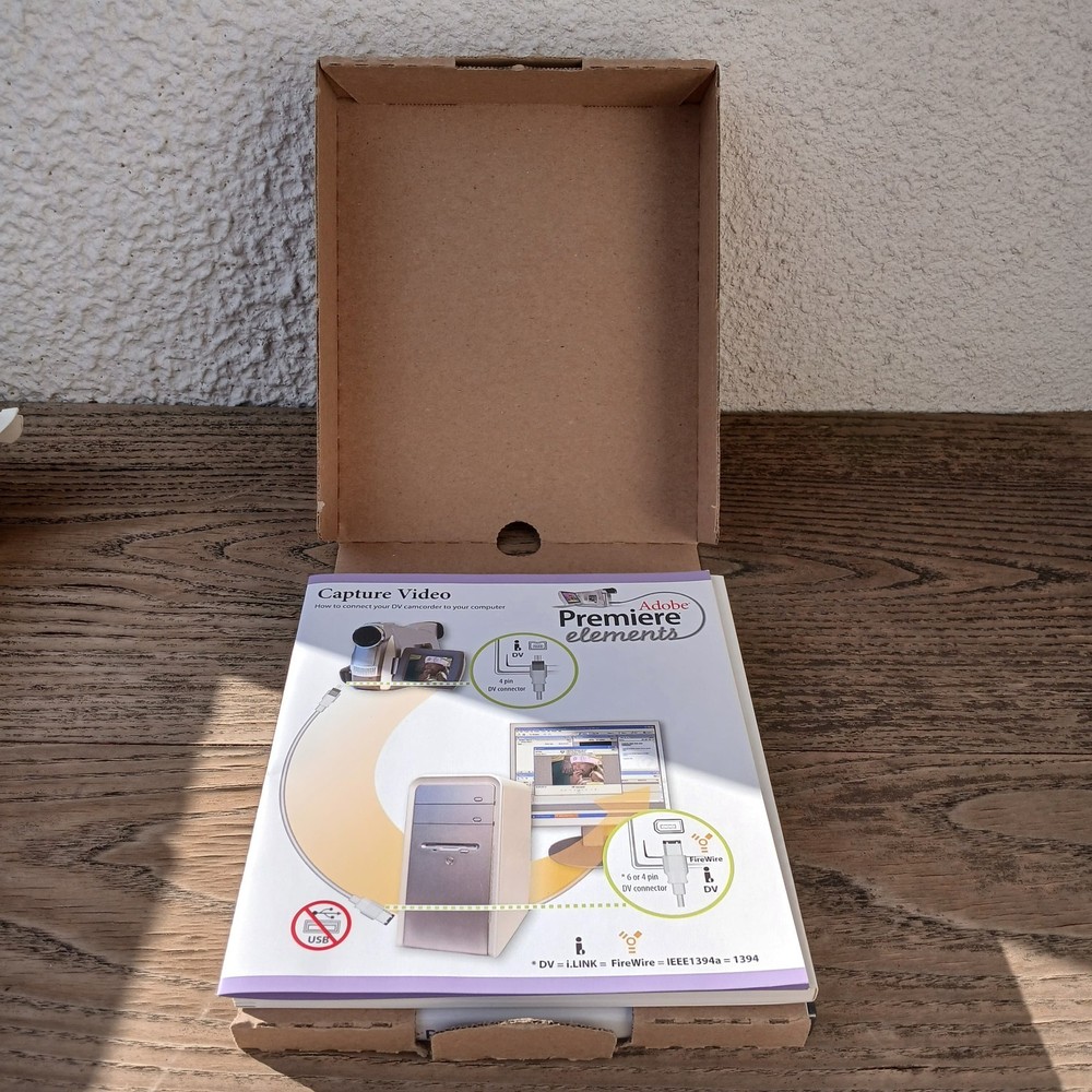 Adobe Premiere Elements for Windows XP PC CD-ROM Video Editing Software