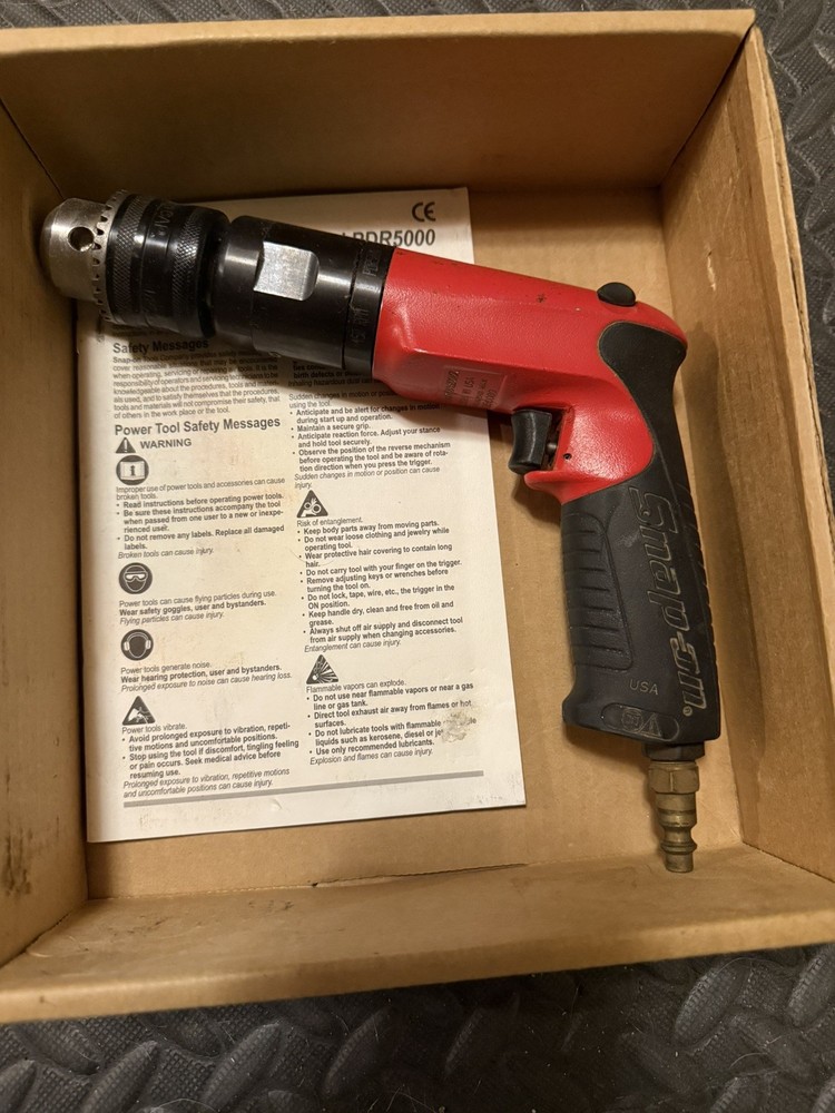 Snap on 1/2 Inch Air Drill Pdr5000