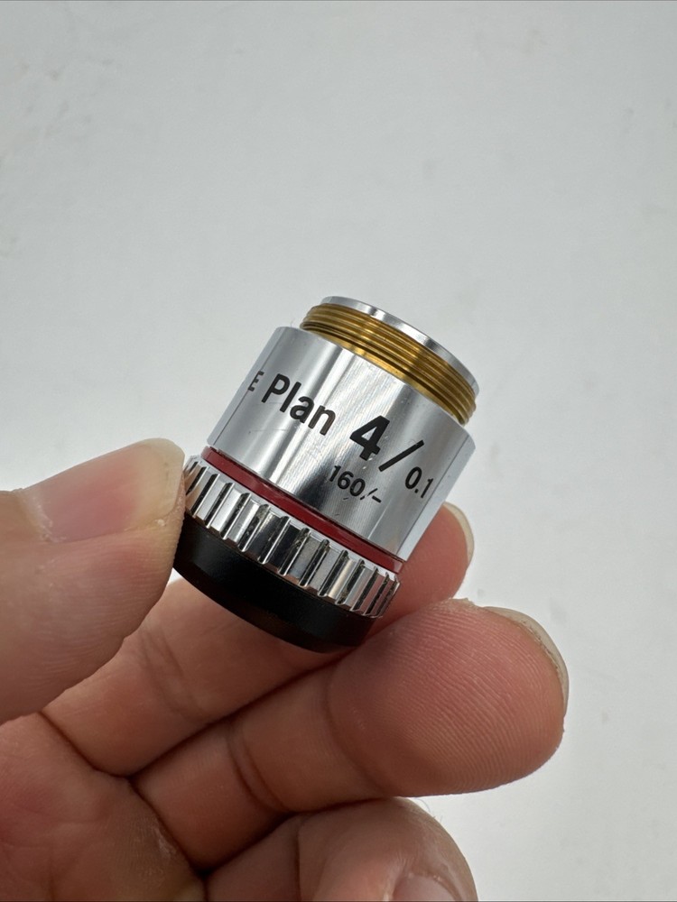 Nikon Microscope Objective Lens E Plan 4x/0.10