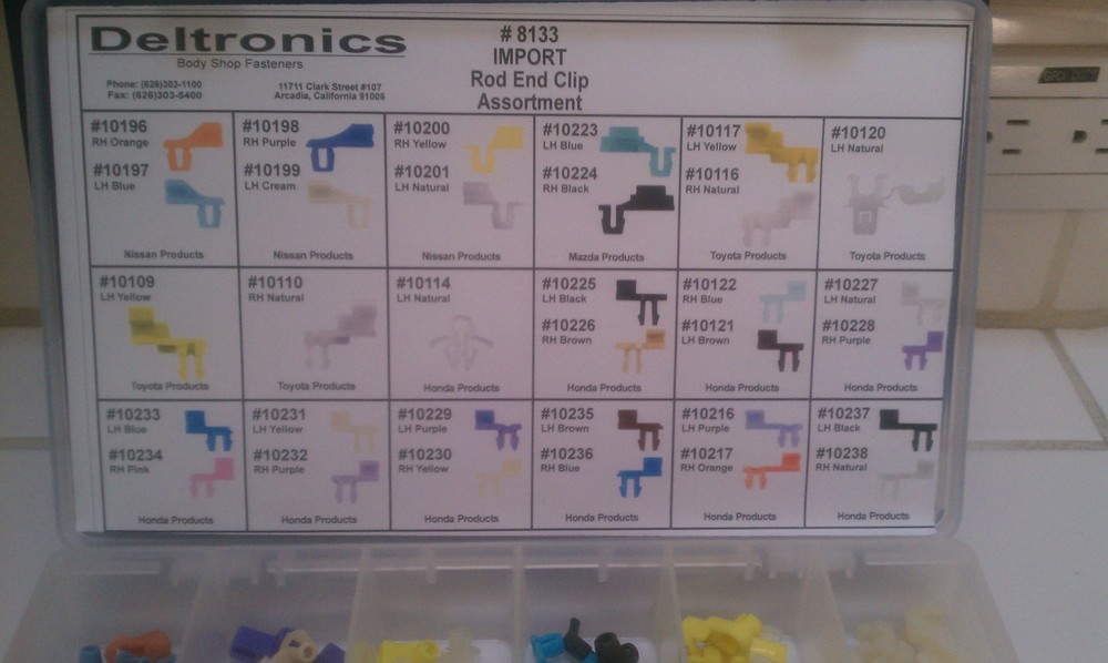 Import Body Clips [ROD END CLIPS]