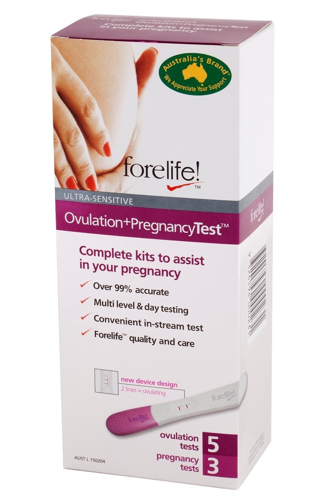 Forelife Ovulation+Pregnancy Test 5 & 3 Test Kit